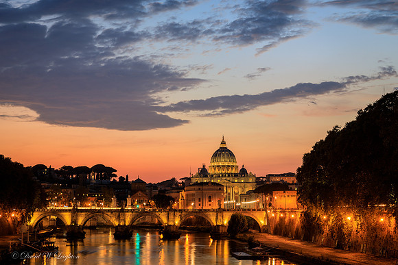 Vatican at Sunset